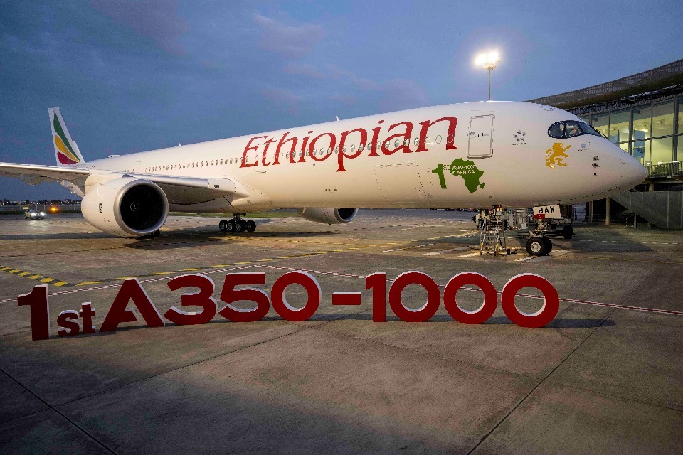 Imagem relacionada à notícia: O UKEF apoia a primeira entrega do Airbus A 350-1000 para a transportadora africana