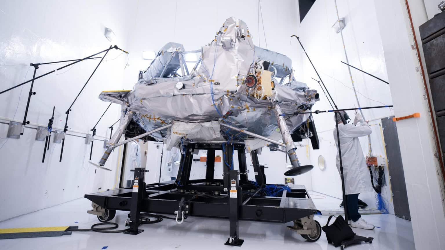 NASA testa módulo que levará equipamentos ao polo sul da Lua