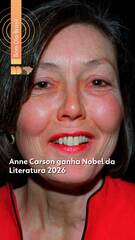 Escritora canadense Anne Carson leva Nobel da Literatura 2026