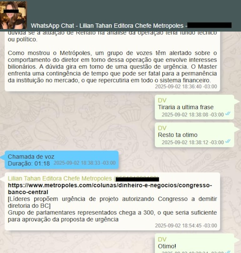Conversas de Vorcaro revelam relações com executivos, veículos de imprensa e influenciadores