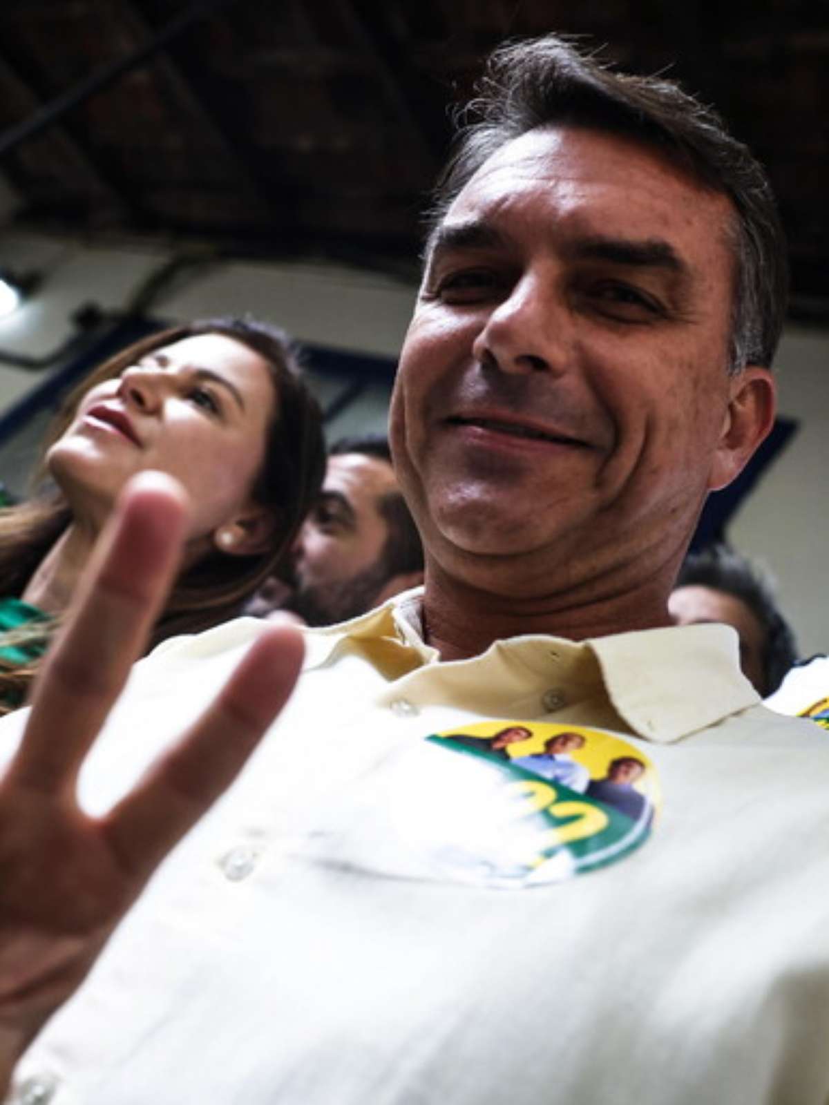 Flávio comemora eleição no Congresso: 'Está configurado para um presidente como Flávio Bolsonaro'