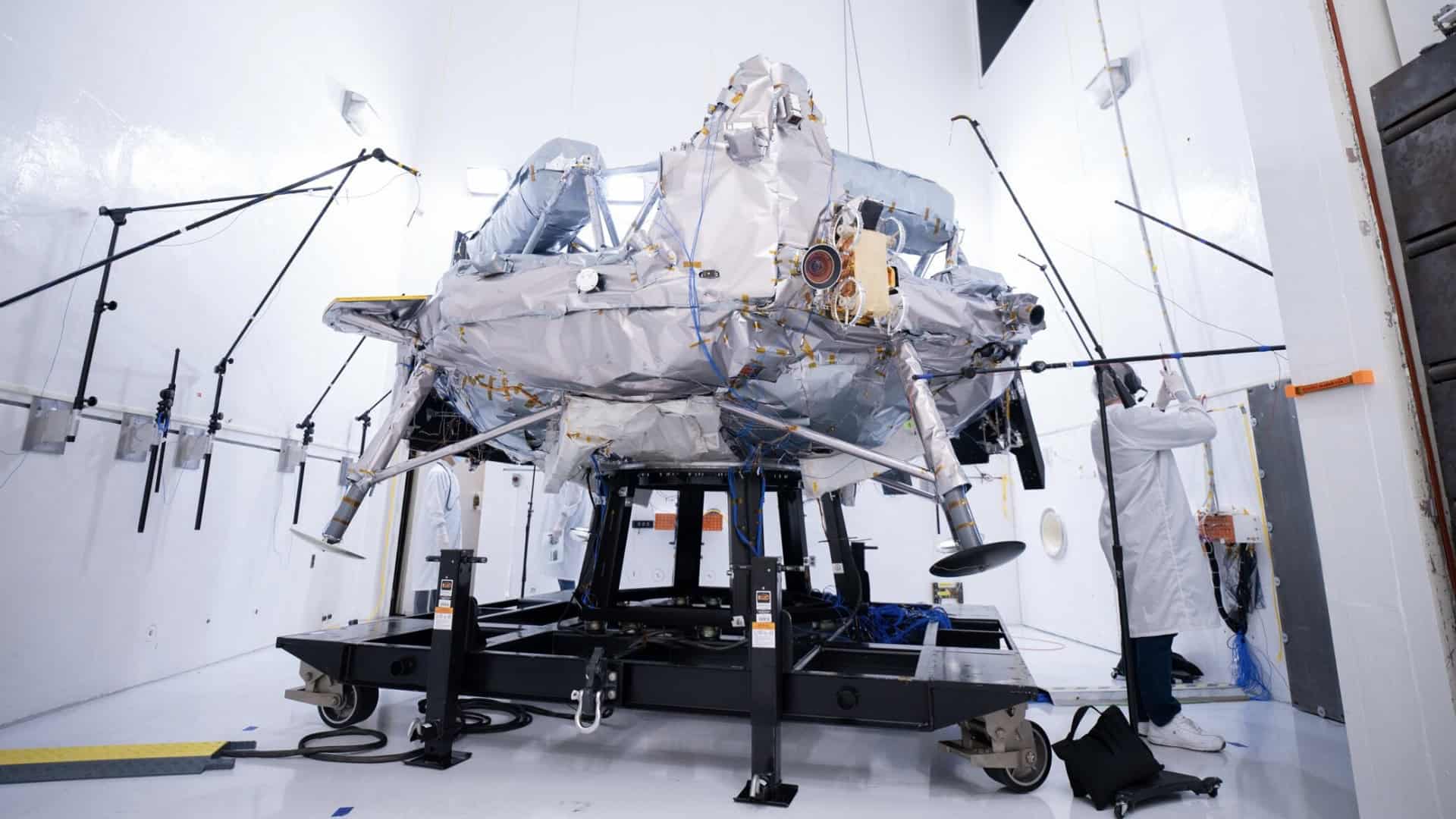 NASA testa módulo que levará equipamentos ao polo sul da Lua
