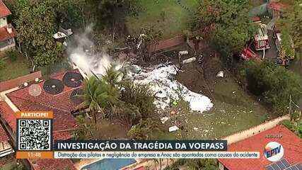 Relatório sobre queda da Voepass, em Vinhedo, aponta falhas de pilotos e Anac