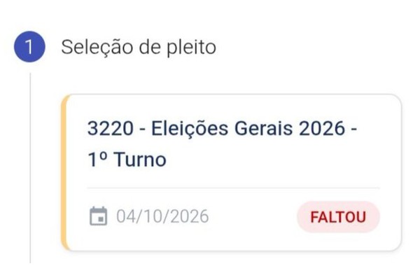 Falta no site do TSE para quem votou: é possível resolver? Entenda
