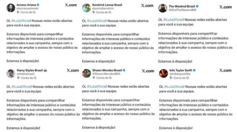 Fandoms de Beyoncé a Anitta ‘entregam’ perfis à campanha de Lula