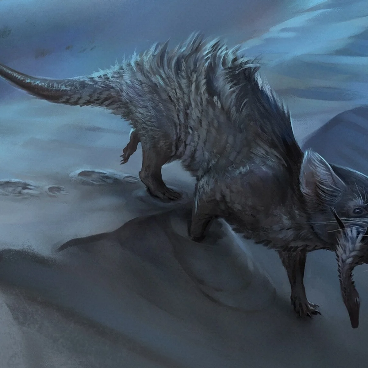 Pegada de grande mamífero da era dos dinossauros é achada em Santa Catarina