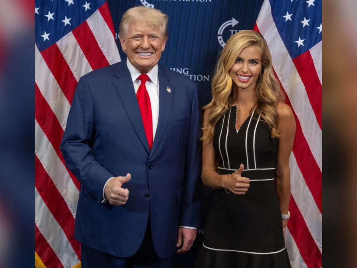 Nova porta-voz da Casa Branca confunde Trump com marido em 1ª coletiva