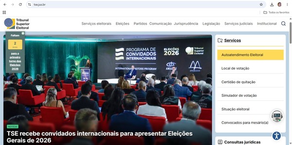 Falta no site do TSE para quem votou: é possível resolver? Entenda