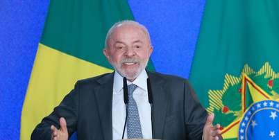 Lula durante cerimônia realizada no Palácio do Planalto, em Brasília Foto: WAGNER ARAÚJO/FOTOARENA/ESTADÃO CONTEÚDO / Estadão
