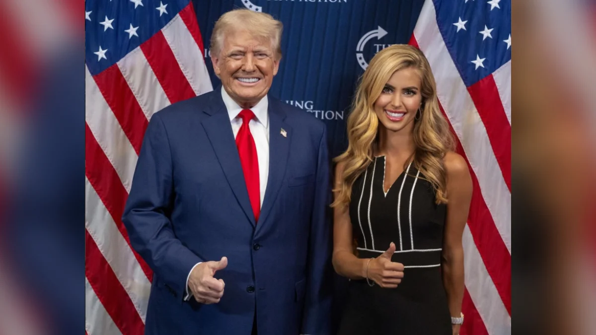 Nova porta-voz da Casa Branca confunde Trump com marido em 1ª coletiva