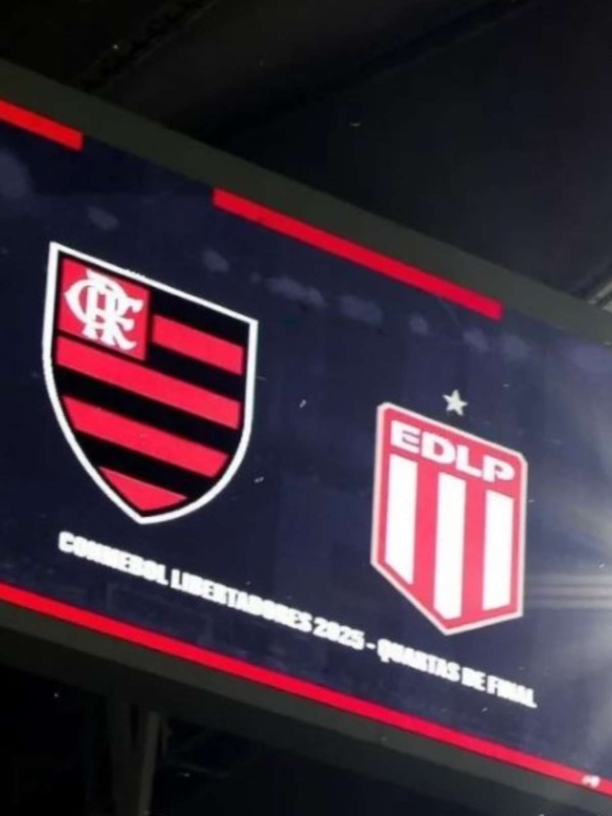 Flamengo termina partida contra o Estudiantes sem acertar uma finalização